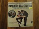 PLAY ELECTRIC BASS with THE VENTURES - Rare SEALED Dolton STEREO LP