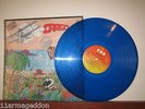 MEN AT WORK CARGO LP- COLOR BLUE COLOMBIA CBS RARE -1983-LATIN AMERICA