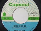 70s Ohio Sweet Soul 45 KOOL BLUES Why Did I Go on Capsoul