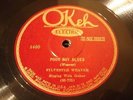 BLUES SYLVESTER WEAVER Poor Boy Blues OKEH 8460