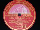 CHAMBER 3 x 78 rpm RECORDS Gramophone QUATUOR GABRIEL BOUILLON Debussy Op. 10
