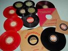 Voice-O Graph Recordio Disc Wilcox-Gay etc bootleg  78 rpm + 33 rpm record lot