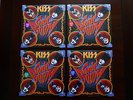 KISS SONIC BOOM 2010 OFFICIAL PURPLE, RED, GREEN & BLUE VINYL LP ALL SEALED