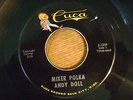 CUCA 45 RECORD / ANDY DOLL/ LITTLE JESSE/MIXER POLKA/ J-1259 EX