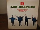 lp BEATLES / help / osx 230 /  label BLEU / RARE :ERREUR sur le LABEL /ex vg+