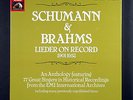 Schuman and Brahms Lieder On Record 1901-52 EMI Never Played