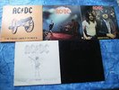 5 AC/DC LP BACK IN BLACK HIGHWAY TO HELL FOR THOSE ABOUT ROCK LET THERE BE FLICK