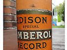 Edison WAX 4m Cylinder D 14 Romain Where the Ivy's Clinging Dearie w/ AUDIO CLIP