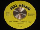 SOUL LIFTERS let this be a lesson to you PRIVATE VIRGINIA black GOSPEL 45 mp3