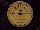 Carl Perkins 'Blue Suede Shoes' Original SUN Rockabilly 78 RPM VG+