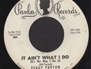 PEGGY PAXTON It Ain't What I Do NORTHERN SOUL 45 Paula LISTEN