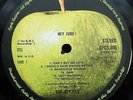 BEATLES UK CPCS 106 Export LP - Hey Jude - Light Apple Pressing w/ Top Seam Text