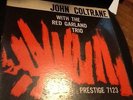 John Coltrane with the red garland trio original prestige jazz lp 7123 yellow