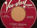 Doo Wop 45 THE SPANIELS Stormy Weather orig. '58 press on Vee Jay #290 EX HEAR
