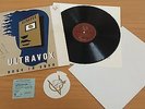 ULTRAVOX - RAGE IN EDEN - RARE FULLY AUTOGRAPHED LP & POSTER, STICKER & TICKET