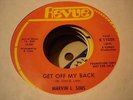 NORTHERN SOUL MARVIN L. SIMS Get Off My Back REVUE 11038 DJ VG