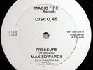 MAX EDWARDS - PRESSURE - SEALED RARE REGGAE 12