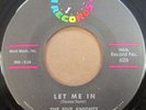 THE FIVE KNIGHTS - Let Me In/Times Are Geting | RARE group soul Minit 45 HEAR