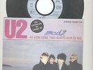 U2 40 HOW LONG TWO HEARTS BEAT AS ONE GERMAN ONLY 7 VINYL 1983 WAR LORELEI PROMO