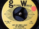 THE REFLECTIONS     ( JUST LIKE ) ROMEO & JULIET     Golden World GW9     VG+