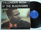 THELONIOUS MONK At The Blackhawk EX RIVERSIDE 12-323 Small Label DG Mono LP