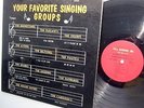 YOUR FAVORITE SINGING GROUPS compilation Doo-Wop HULL records LP 1002 T