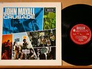JOHN MAYALL'S BLUESBREAKERS-Crusade-/UK ’67 Red DECCA Mono 1st Press LP Minty