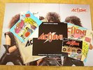 ACTION - action kit  LP 1984 JAPAN METAL POSTER STICKER