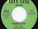 Jah I Maz - Freedom Is A Must - RARE WACKIES