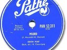 Rare EDITH PIAF French 78 RPM Record. Milord/Je sais comment. Last Pathé 78