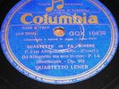LENER STRING QUARTET Beethoven Quartet in F Min. OP. 95 , 3-78 Ex+
