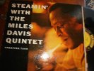 Miles Davis Steamin' Quintet Prestige Record LP Mono Jazz 7200 VG++