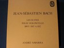 ANDRE NAVARRA CELLO BACH UNACCOMPANIED SUITE COMPLETE VICTOR-CALIOPE TEST 3LP