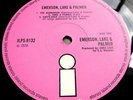 EMERSON LAKE & PALMER: 1970 DEBUT UK ISLAND 1st PRESS Nr MINT