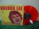 BRENDA LEE Self Titled TAIWAN IMPORT LARGE WORLD LW-257 VG++ ORANGE VINYL WAX