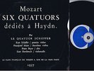 RARE MOZART SCHAFFER STRING QUARTET ORIGINAL MONO LP