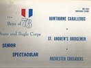 1972 THE BOYS of 76 Drum and Bugle Corps HAWTHORNE CABALLEROS Fleetwood BMC 5093