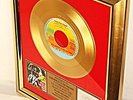 Bob Marley, Roots, Rock, Reggae, Gold Record goldene Schallplatte, Award, platin