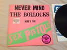 The Sex Pistols- Never Mind the Bollocks promo original vinyl white label