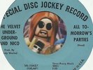 THE VELVET UNDERGROUND LOU REED ANDY WARHOL All Tomorrows Parties GROUP ROCK 45