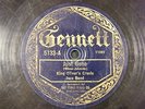 King Oliver's Creole Jazz Band-Just Gone- Armstrong-1923-Gennett 5133-78RPM