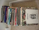 collection of 100+ vinyl records. Mainly rock LP's, also Reggae, Beatles etc