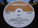 TEN YEARS AFTER SSSSH DERAM UK ORIGINAL MONO FIRST EX+GATEFOLD SENSATIONAL AUDIO
