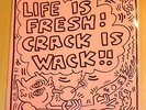 BIPO LIFE IS FRESH CRACK IS WACK  JUMP STREET LP RARE KEITH HARING COVER GREAT