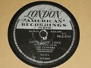 The Clovers - Love,Love,Love  / Hey Doll Baby 1956 London 78rpm HLE.8314 (Rare)