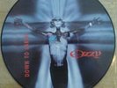 OZZY - down to earth LP PICTURE DISC N MINT VERY RARE
