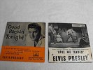 Elvis Presley, Two UK HMV EPs, 1957, Love Me Tender & Good Rockin' Tonight. FAB