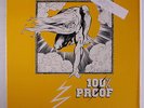 100% PROOF: Power And The Glory LP (gold vinyl, sl corner bend) rare Metal
