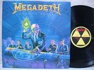 MEGADETH RUST IN PEACE EDIT 10TRACKS 1990 LP PICTURE & LYRIC W/IN NM Promo