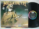 MEGADETH SO FAR, SO GOOD... SO WHAT 1992 LP PICTURE & LYRIC W/IN EX+   NM Promo